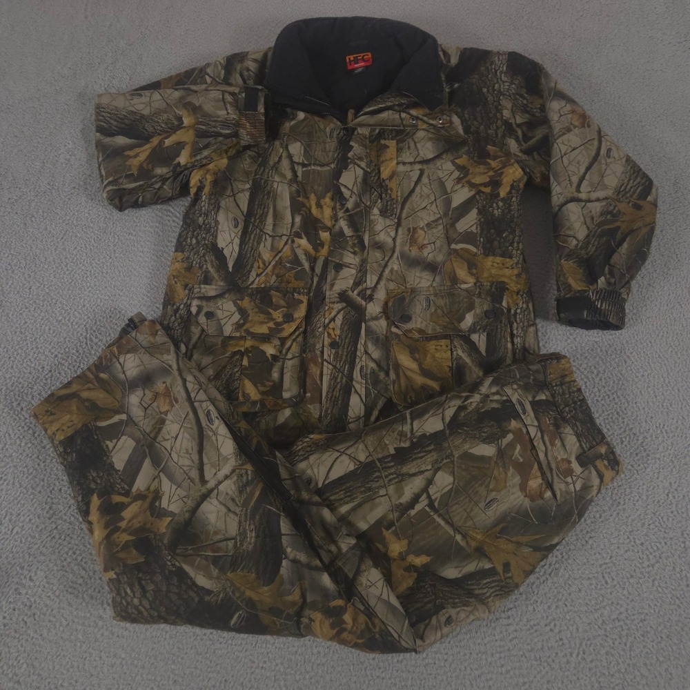 HFC Equipment‎ Hunting Set Mens Large Realtree Hardwoods Insulated Straight Leg